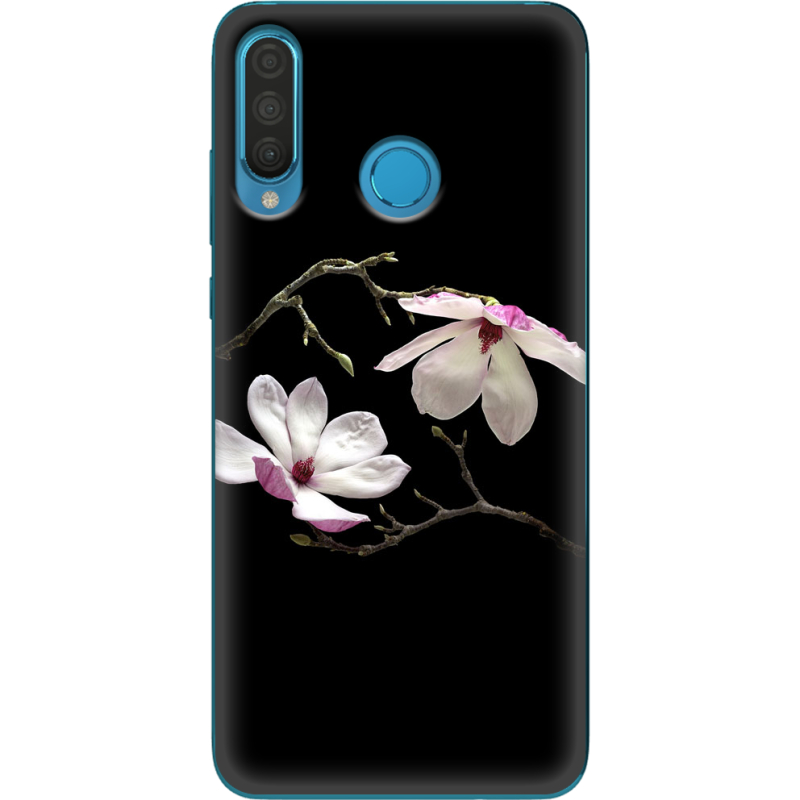 Чехол Uprint Huawei P30 Lite Ночные Магнолии