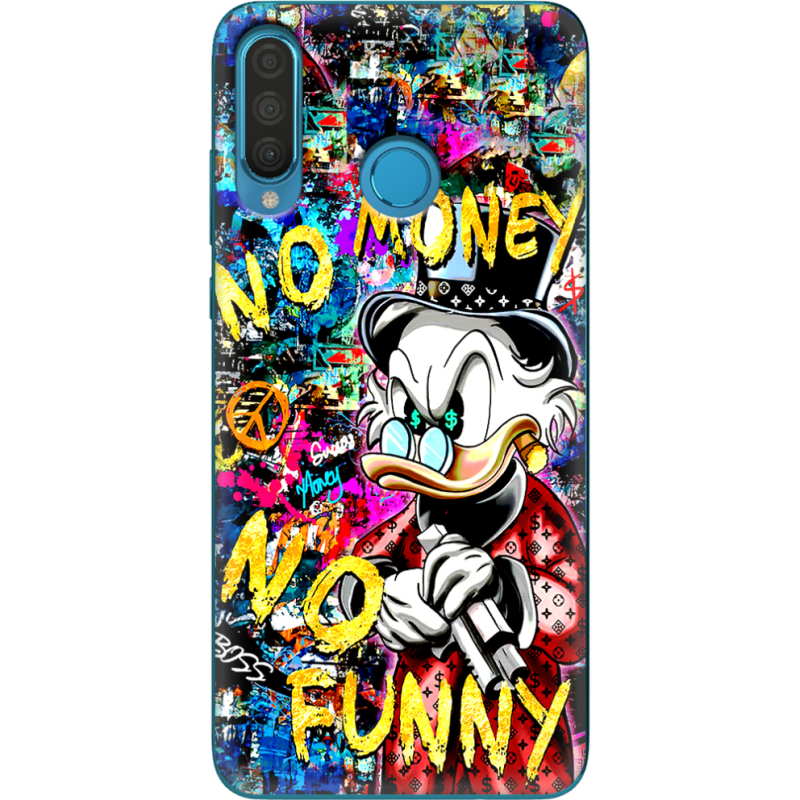 Чехол Uprint Huawei P30 Lite no money no funny