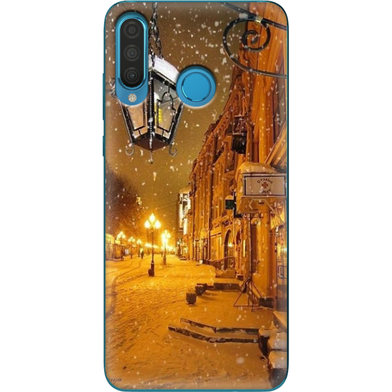 Чехол Uprint Huawei P30 Lite Night Street