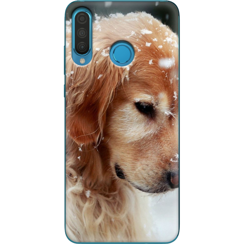 Чехол Uprint Huawei P30 Lite Golden Retriever