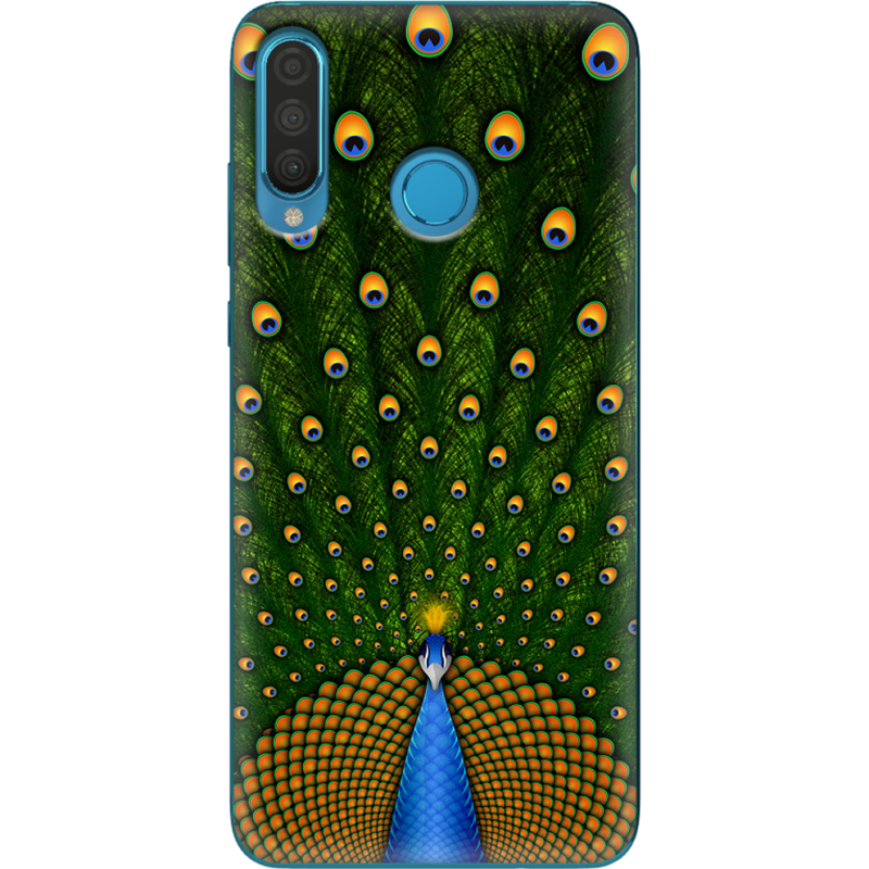 Чехол Uprint Huawei P30 Lite Peacocks Tail