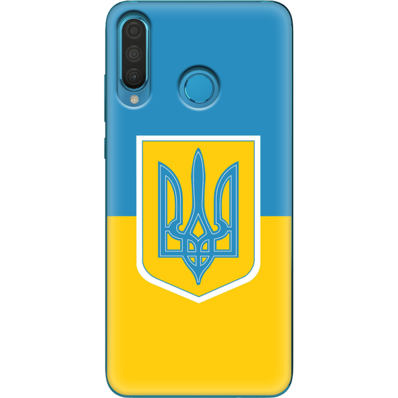 Чехол Uprint Huawei P30 Lite Герб України