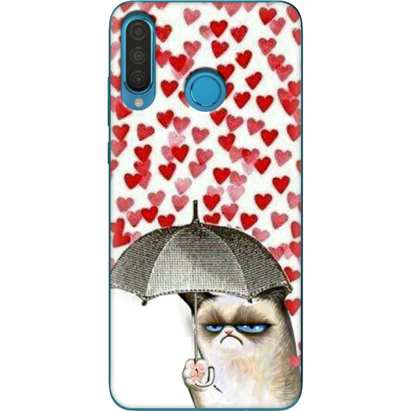 Чехол Uprint Huawei P30 Lite Raining Hearts