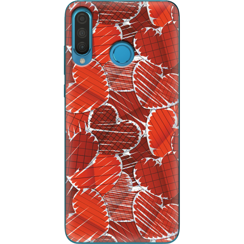 Чехол Uprint Huawei P30 Lite Heart Strings