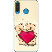 Чехол Uprint Huawei P30 Lite Teddy Bear Love
