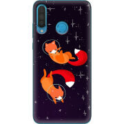 Чехол Uprint Huawei P30 Lite Fox-Astronauts