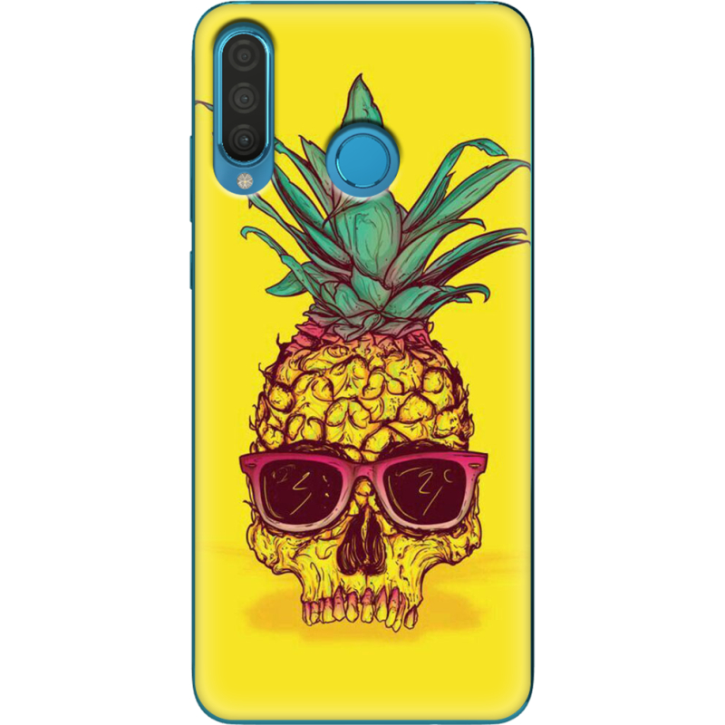 Чехол Uprint Huawei P30 Lite Pineapple Skull