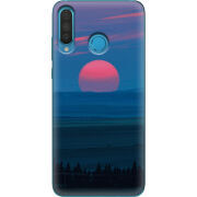 Чехол Uprint Huawei P30 Lite Cold Red Light