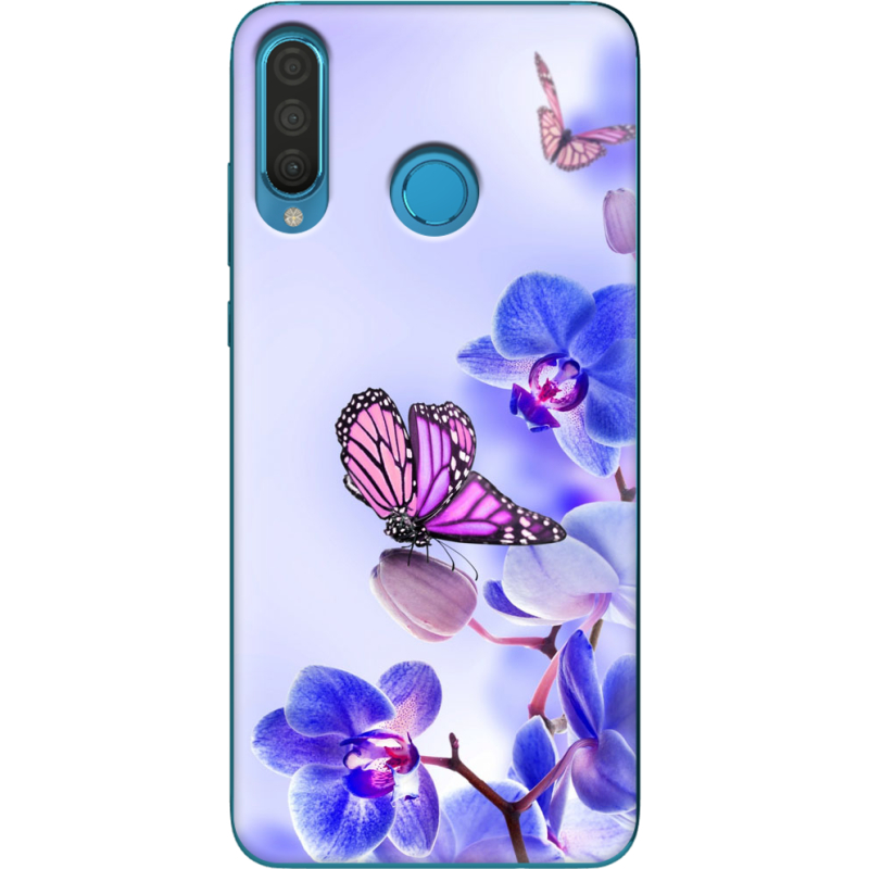 Чехол Uprint Huawei P30 Lite Orchids and Butterflies