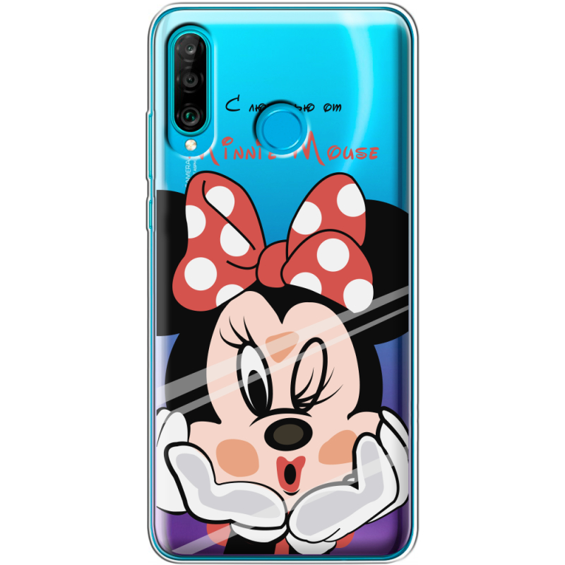 Прозрачный чехол Uprint Huawei P30 Lite Lady M