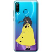 Прозрачный чехол Uprint Huawei P30 Lite Just a Girl