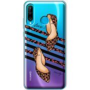 Прозрачный чехол Uprint Huawei P30 Lite Love Beauty