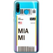 Прозрачный чехол Uprint Huawei P30 Lite Ticket Miami