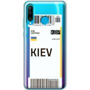 Прозрачный чехол Uprint Huawei P30 Lite Ticket Kiev