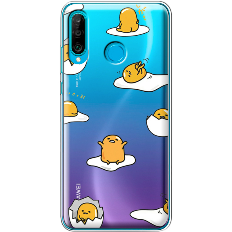 Прозрачный чехол Uprint Huawei P30 Lite Gudetama