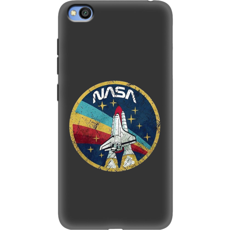 Черный чехол Uprint Xiaomi Redmi Go NASA