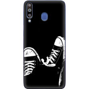 Чехол Uprint Samsung M305 Galaxy M30 Black Sneakers