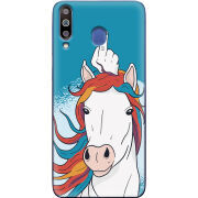 Чехол Uprint Samsung M305 Galaxy M30 Fuck Unicorn