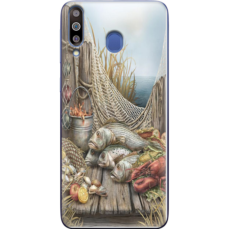 Чехол Uprint Samsung M305 Galaxy M30 Удачная рыбалка