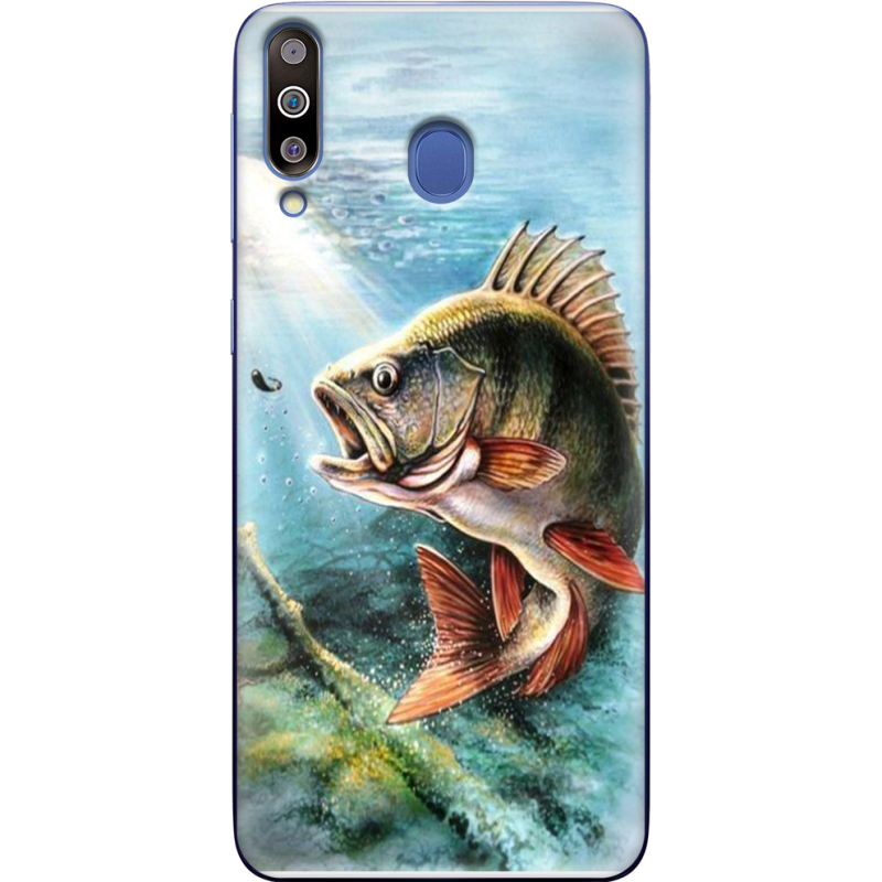 Чехол Uprint Samsung M305 Galaxy M30 Полосатый Бандит