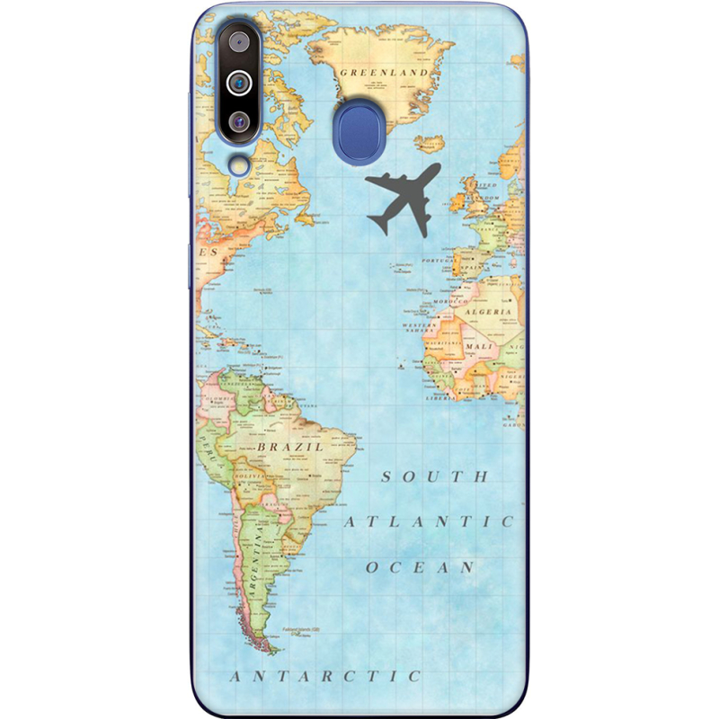 Чехол Uprint Samsung M305 Galaxy M30 Карта