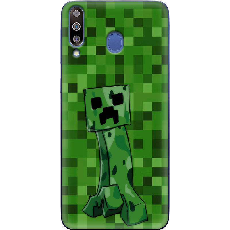 Чехол Uprint Samsung M305 Galaxy M30 Minecraft Creeper
