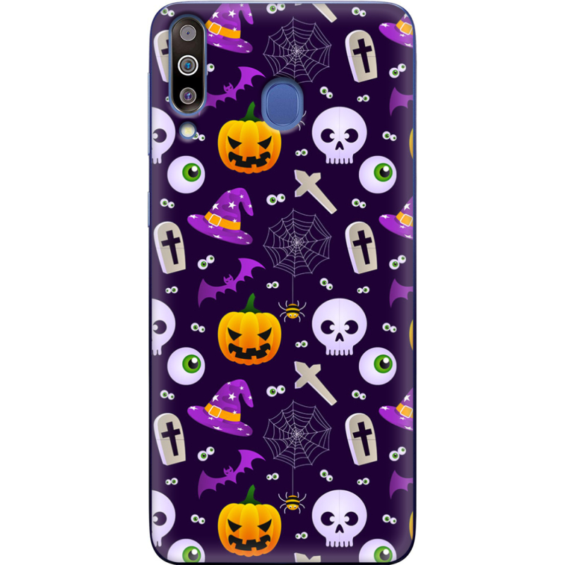 Чехол Uprint Samsung M305 Galaxy M30 Halloween Purple Mood