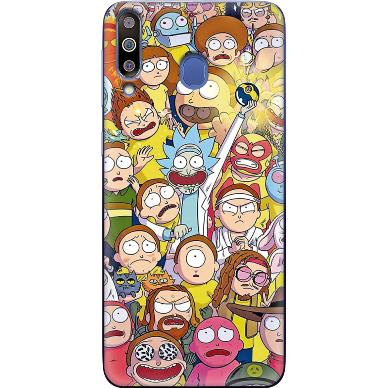 Чехол Uprint Samsung M305 Galaxy M30 Rick and Morty