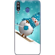 Чехол Uprint Samsung M305 Galaxy M30 Skier Snowman