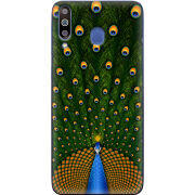 Чехол Uprint Samsung M305 Galaxy M30 Peacocks Tail