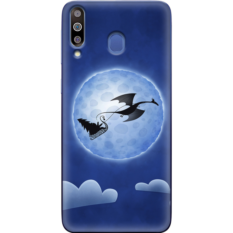 Чехол Uprint Samsung M305 Galaxy M30 Christmas Dragon