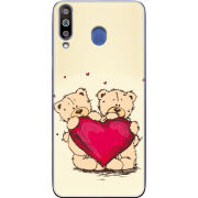 Чехол Uprint Samsung M305 Galaxy M30 Teddy Bear Love