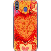 Чехол Uprint Samsung M305 Galaxy M30 Warm Hearts