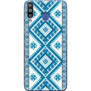 Чехол Uprint Samsung M305 Galaxy M30 Блакитний Орнамент