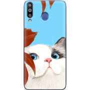 Чехол Uprint Samsung M305 Galaxy M30 Wondering Cat