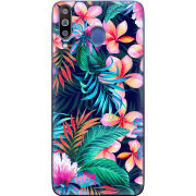 Чехол Uprint Samsung M305 Galaxy M30 flowers in the tropics
