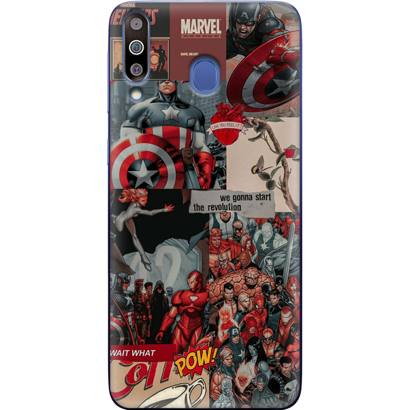 Чехол Uprint Samsung M305 Galaxy M30 Marvel Avengers