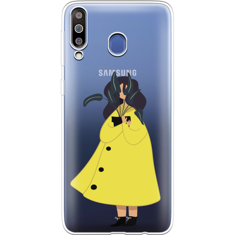 Прозрачный чехол Uprint Samsung M305 Galaxy M30 Just a Girl