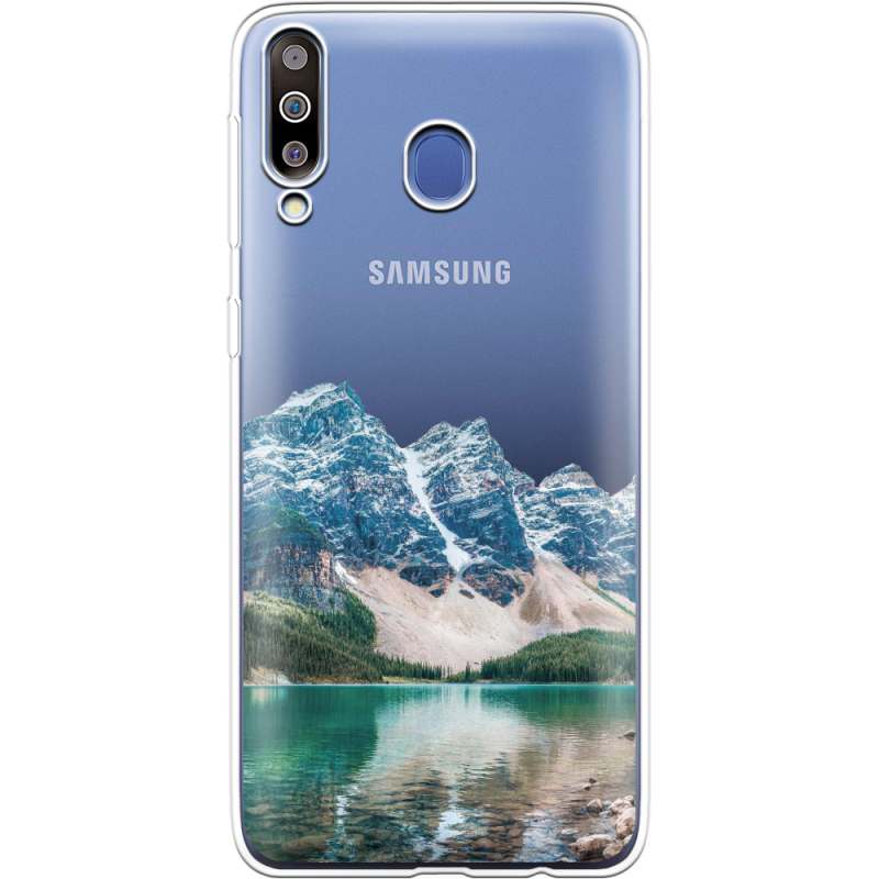 Прозрачный чехол Uprint Samsung M305 Galaxy M30 Blue Mountain