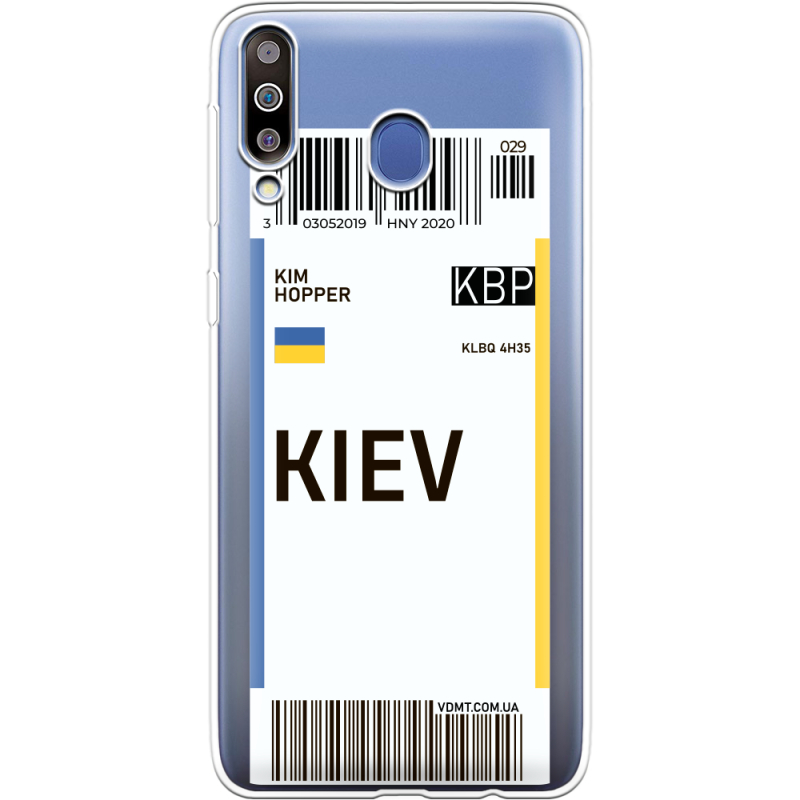 Прозрачный чехол Uprint Samsung M305 Galaxy M30 Ticket Kiev