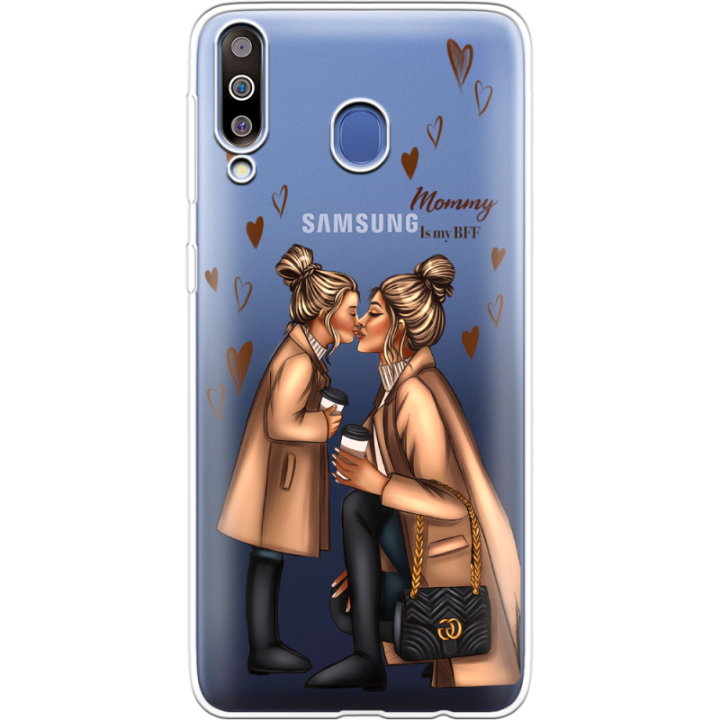 Прозрачный чехол Uprint Samsung M305 Galaxy M30 Mommy Is My BFF