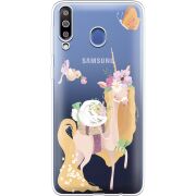 Прозрачный чехол Uprint Samsung M305 Galaxy M30 Uni Blonde