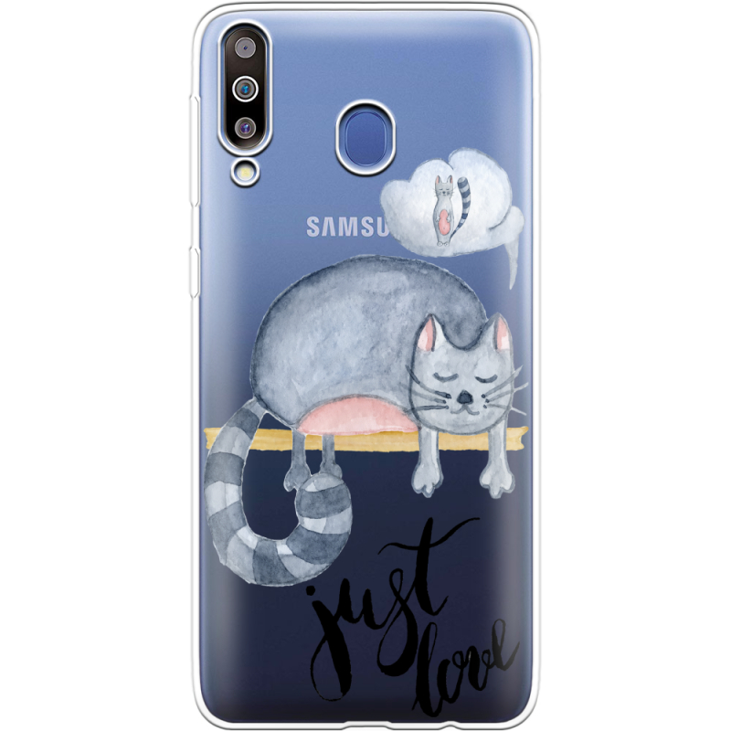Прозрачный чехол Uprint Samsung M305 Galaxy M30 Just Love