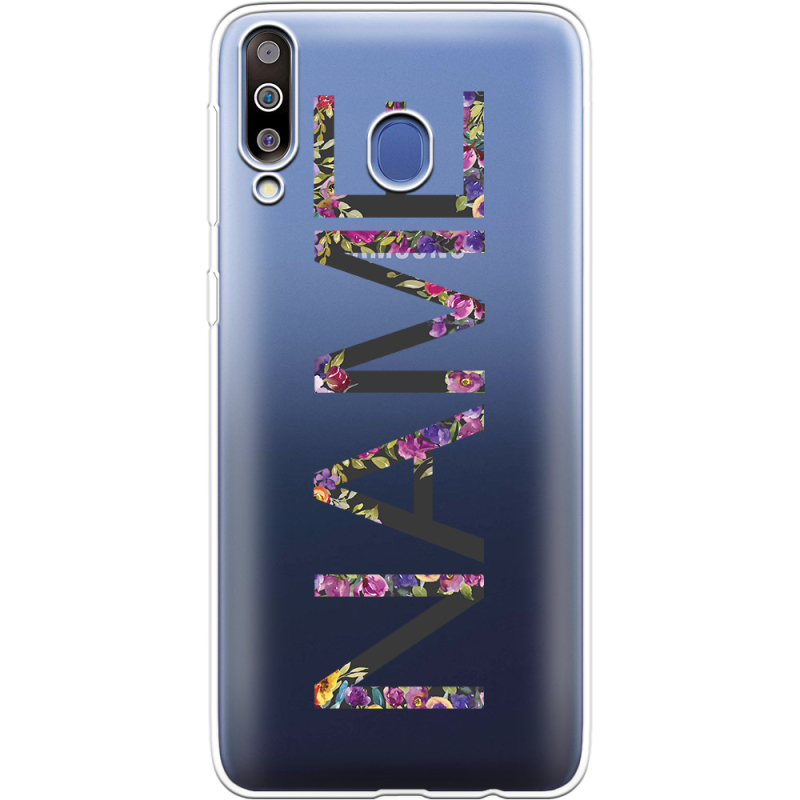 Прозрачный чехол Uprint Samsung M305 Galaxy M30 Именной