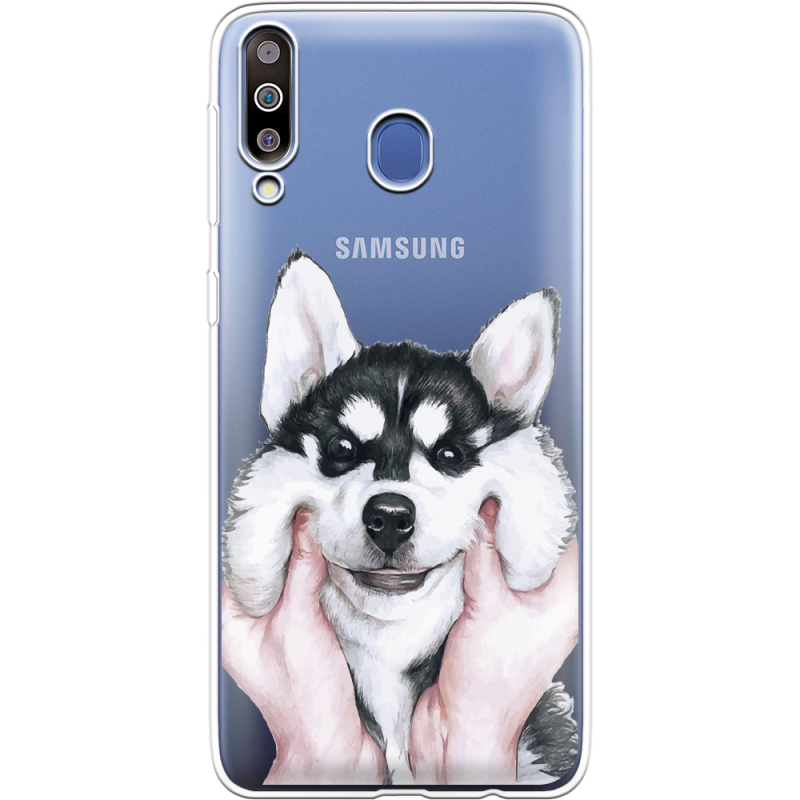 Прозрачный чехол Uprint Samsung M305 Galaxy M30 Husky