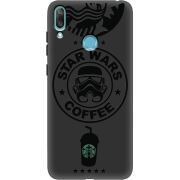 Черный чехол Uprint Huawei Y7 2019 Dark Coffee