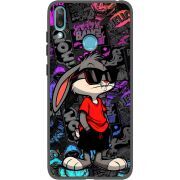 Черный чехол Uprint Huawei Y7 2019 Малий вухань