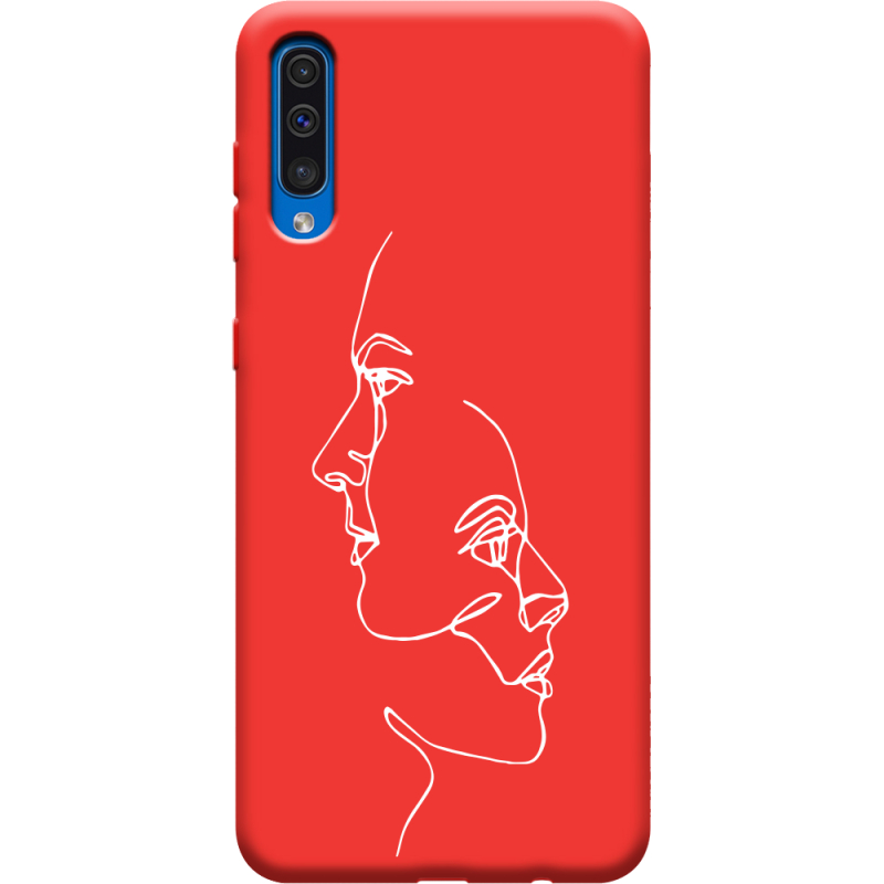 Красный чехол Uprint Samsung A505 Galaxy A50 