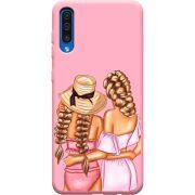 Розовый чехол Uprint Samsung A505 Galaxy A50 Girlfriends