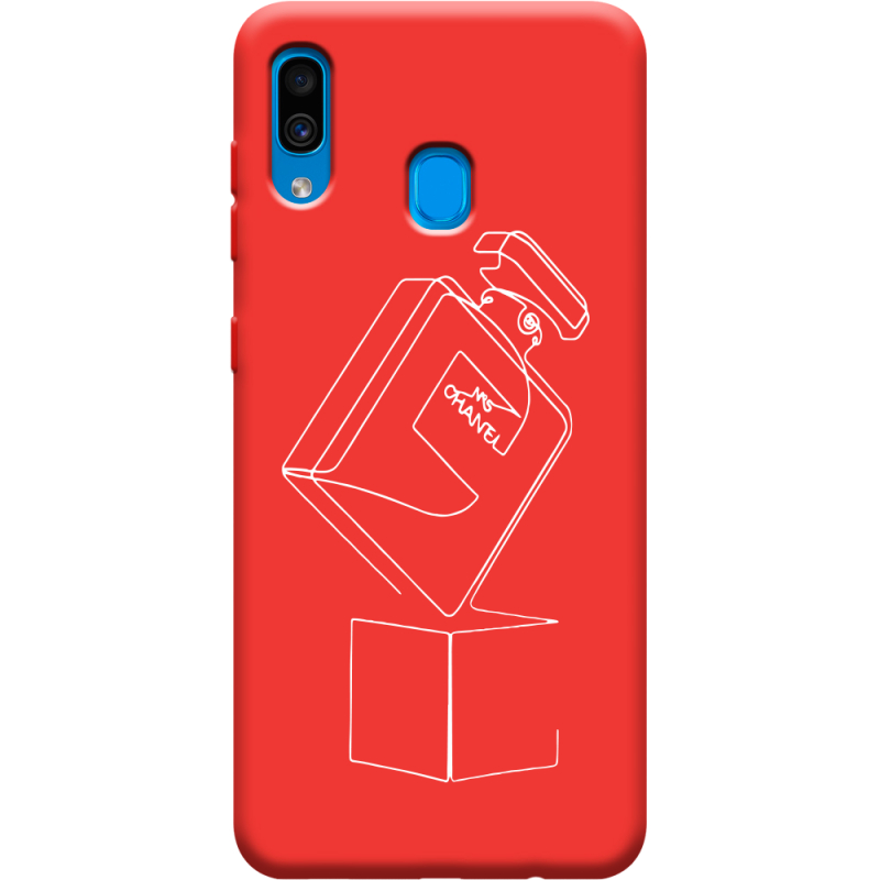 Красный чехол Uprint Samsung A305 Galaxy A30 